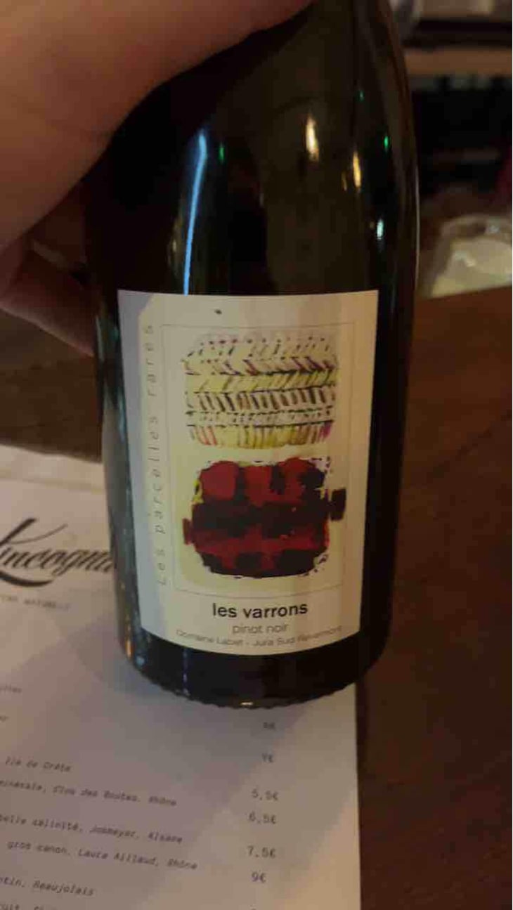 Les Parcelles Rares - Les Varrons Pinot Noir - Domaine Labet - Julien, Charline & Romain Labet 