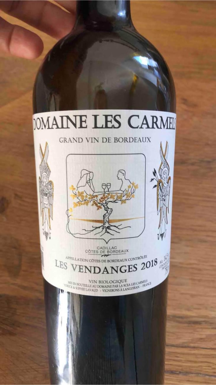 Les Vendanges - Domaine Les Carmels - Yorick & Sophie Lavaud 