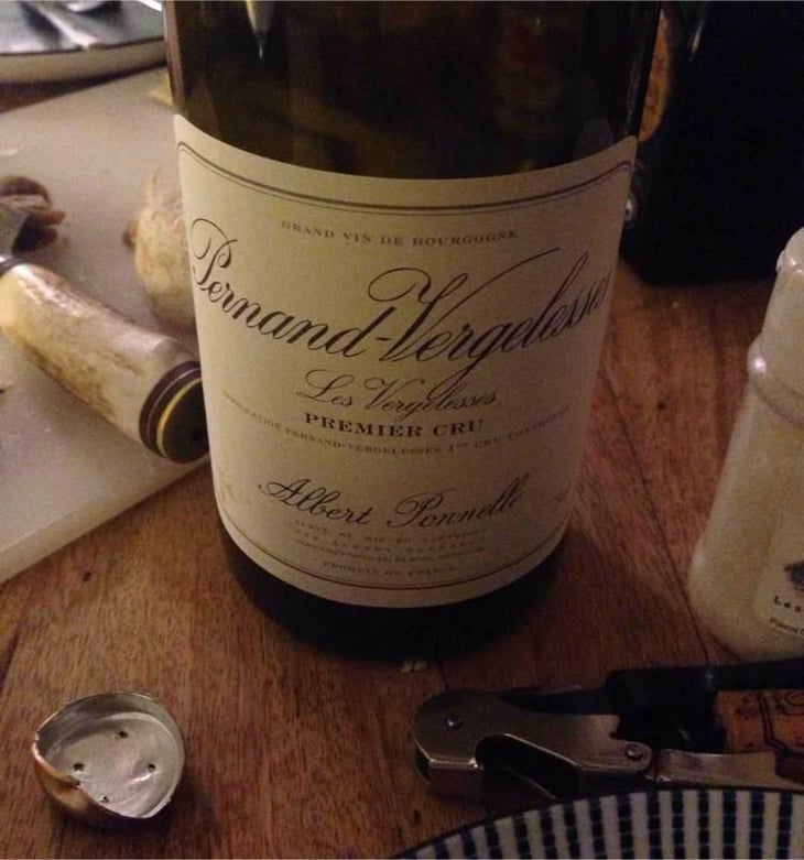Les Vergelesses Premier Cru - Albert Ponnelle - Pierre Ponnelle 