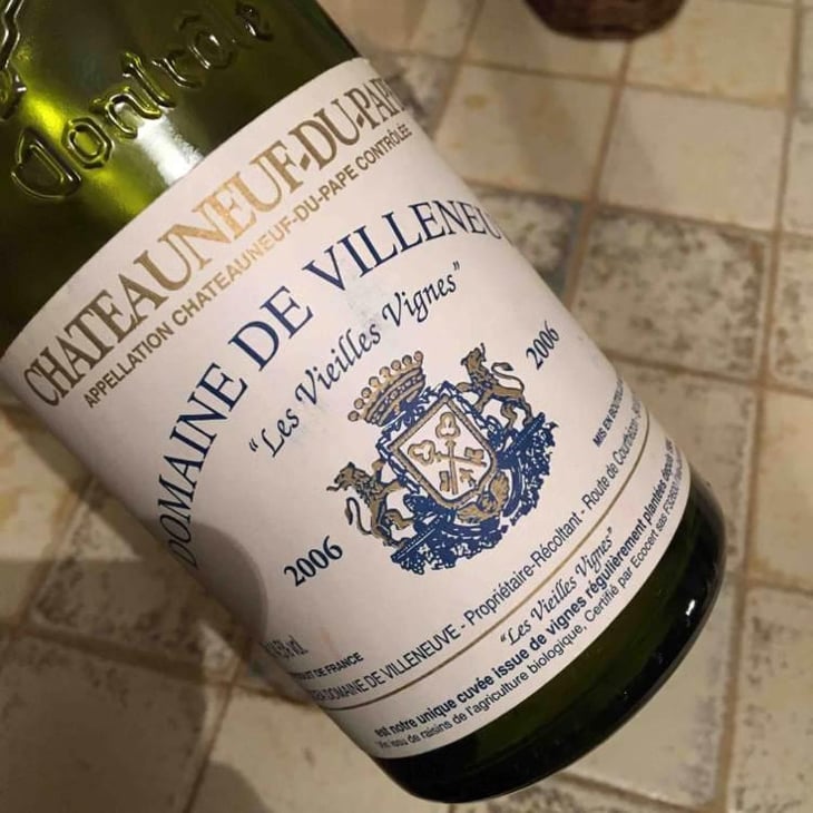Les Vieilles Vignes - Domaine de Villeneuve - Stanislas Wallut 