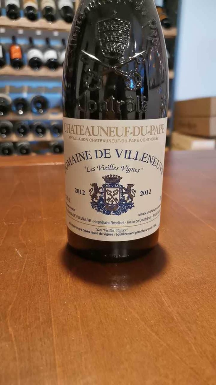 Les Vieilles Vignes - Domaine de Villeneuve - Stanislas Wallut 
