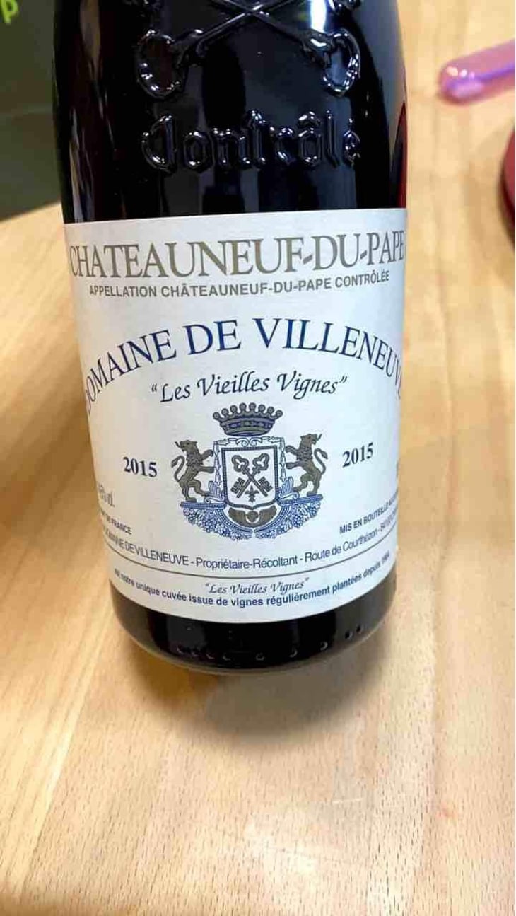 Les Vieilles Vignes - Domaine de Villeneuve - Stanislas Wallut 