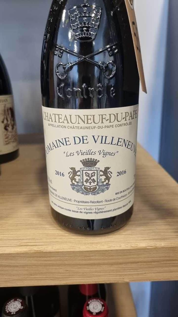 Les Vieilles Vignes - Domaine de Villeneuve - Stanislas Wallut 
