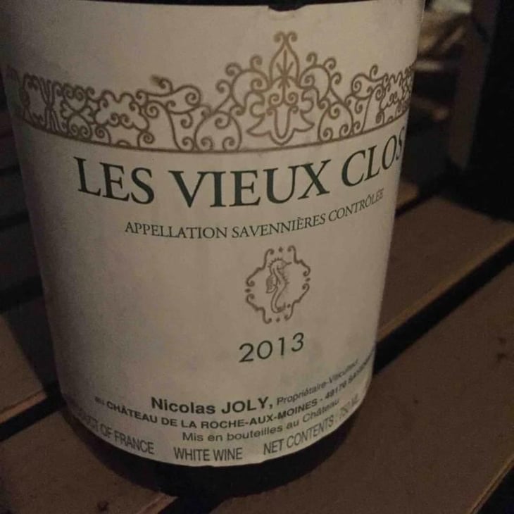 Les Vieux Clos - Château de la Roche Aux Moines - Coulée de Serrant - Virginie & Nicolas Joly 