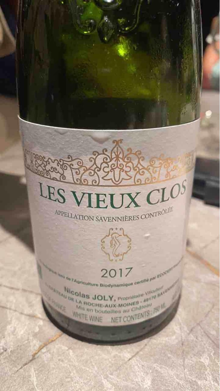 Les Vieux Clos - Château de la Roche Aux Moines - Coulée de Serrant - Virginie & Nicolas Joly 