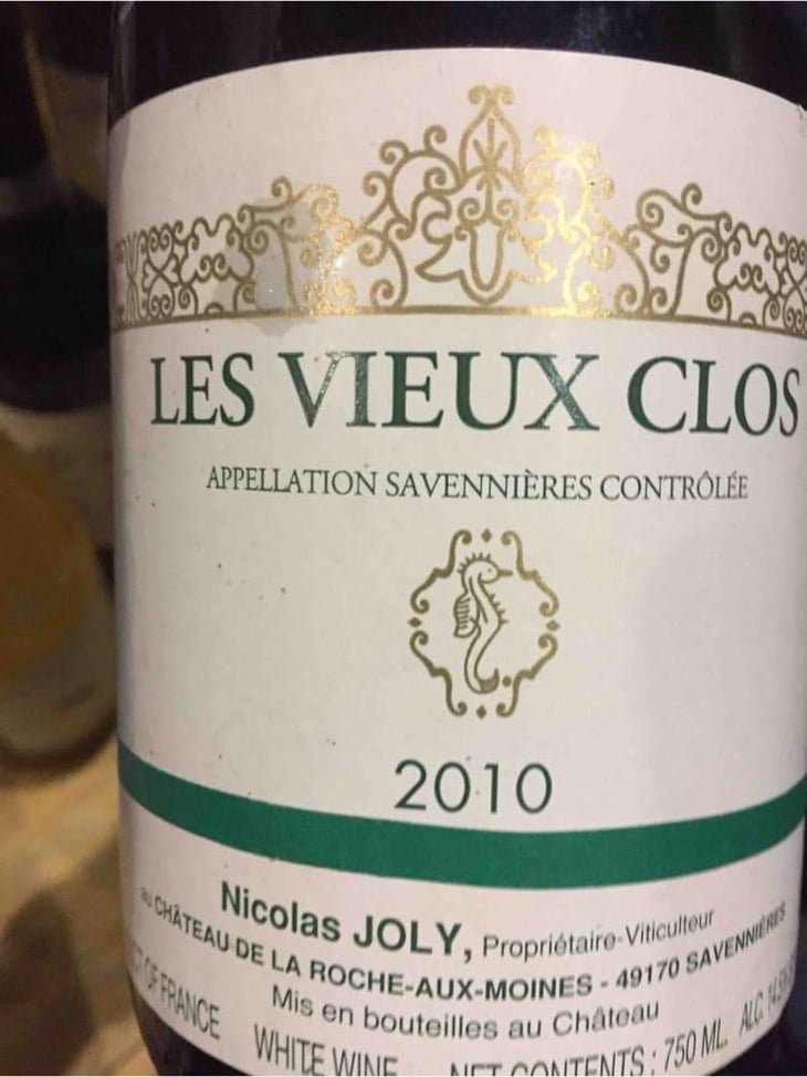Les Vieux Clos - Château de la Roche Aux Moines - Coulée de Serrant - Virginie & Nicolas Joly 