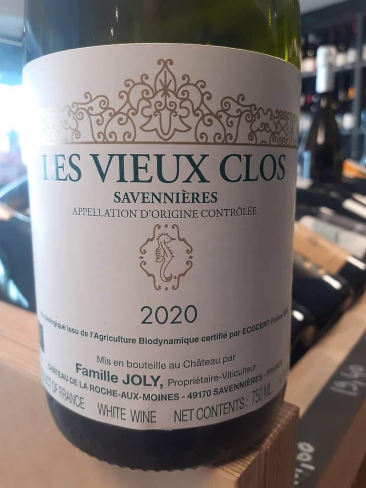 Les Vieux Clos - Château de la Roche Aux Moines - Coulée de Serrant - Virginie & Nicolas Joly 
