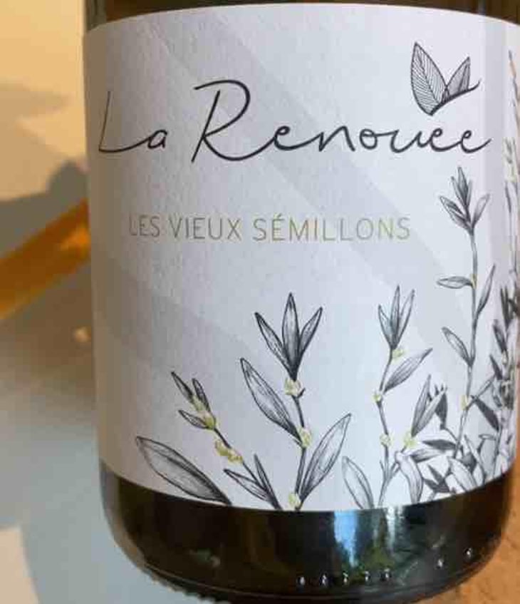 Les Vieux Sémillons - Domaine de la Renouée - Guillaume Dussans -2019