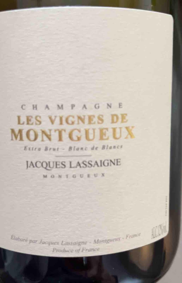 Les Vignes de Montgueux - Champagne Jacques Lassaigne - Emmanuel Lassaigne 