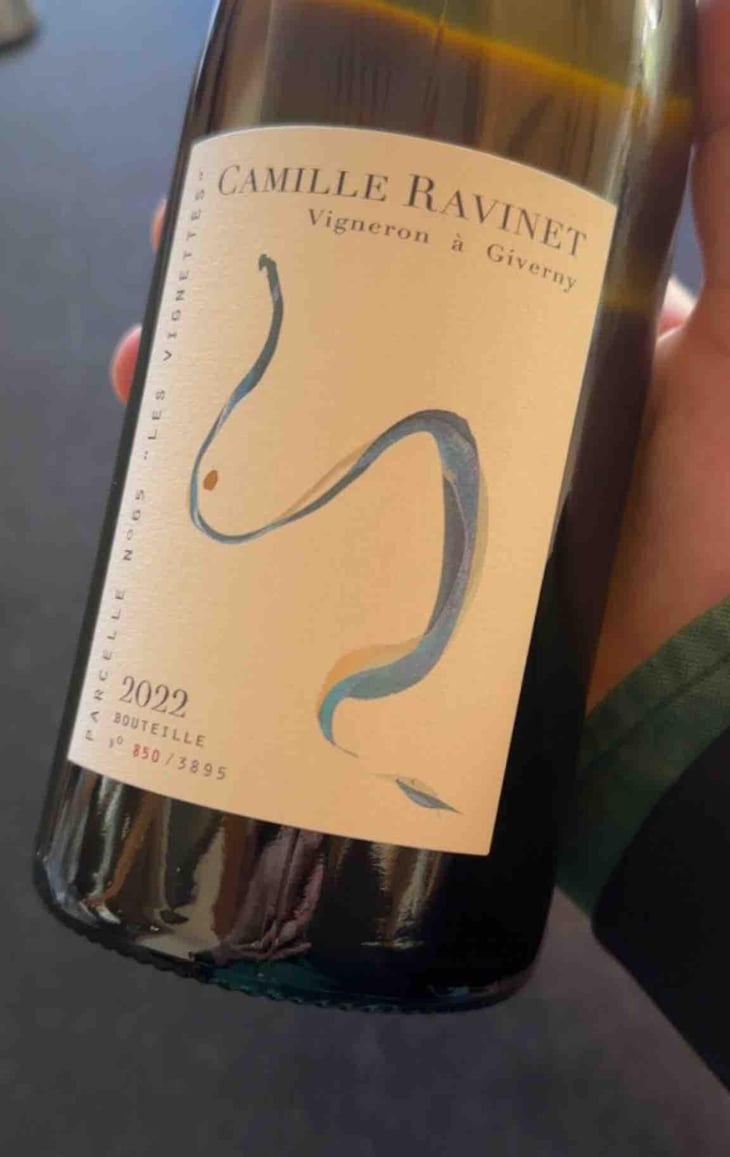 Les Vignettes - Vin des Coteaux de Giverny - Camille Ravinet -2022