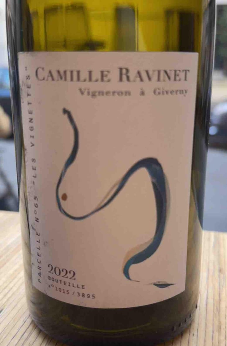 Les Vignettes - Vin des Coteaux de Giverny - Camille Ravinet -2022
