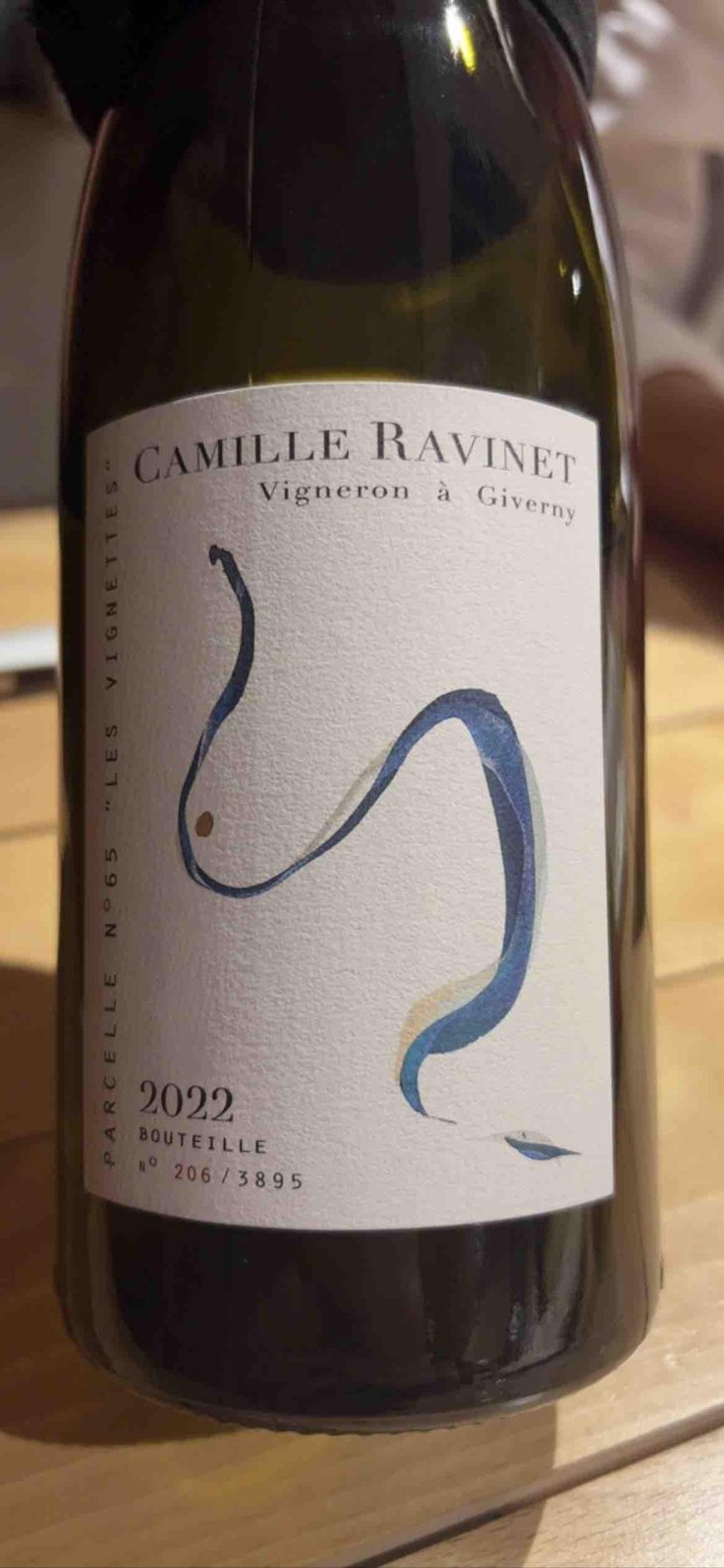 Les Vignettes - Vin des Coteaux de Giverny - Camille Ravinet -2022