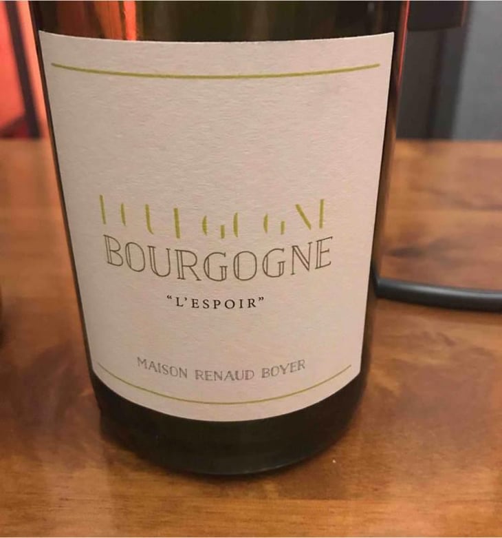 L'Espoir - Domaine Renaud Boyer - Renaud Boyer 