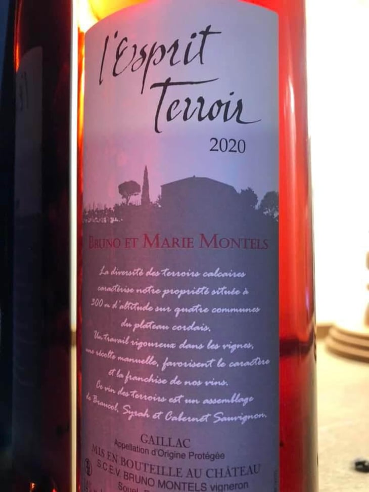 L'esprit terroir - Bruno & Marie Montels - Bruno & Marie Montels -2020