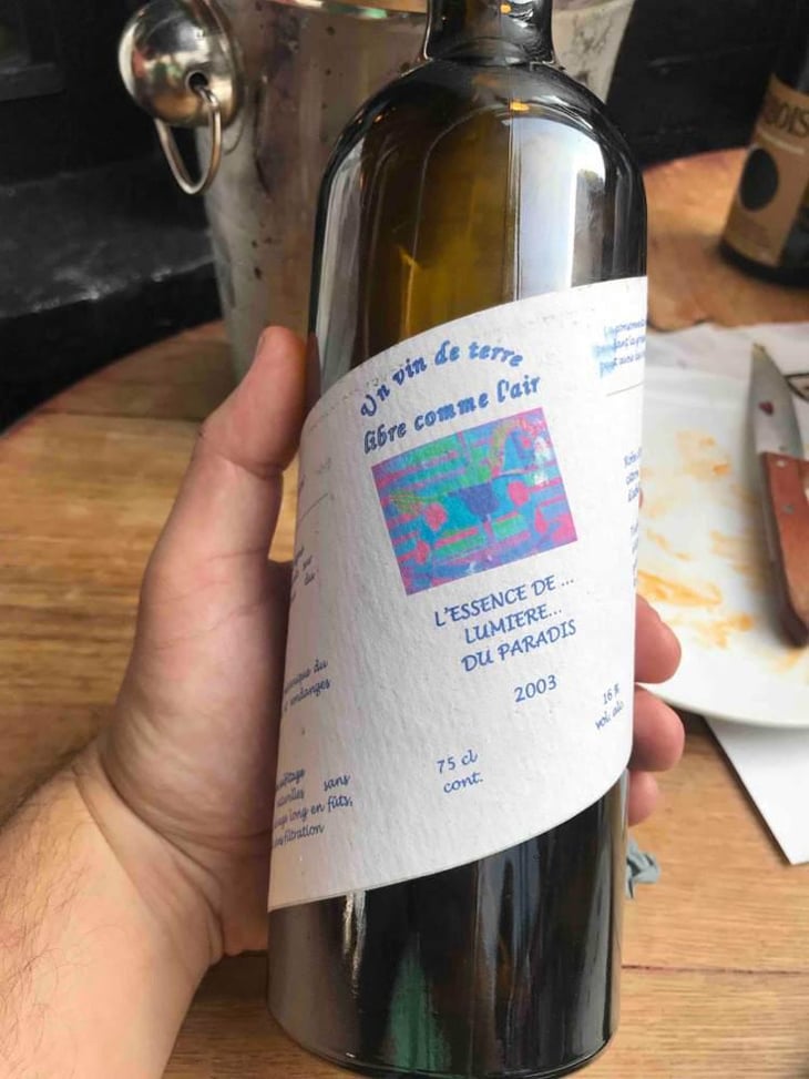 L’essence De Lumière Du Paradis - Un Vin De Terre Libre Comme L’air - Josette Médeau 