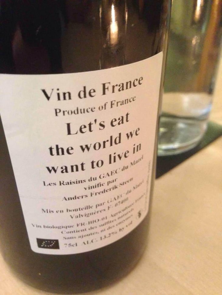 Let´s eat the world we want to live in - Anders Frederik Steen & Anne Bruun Blauert - Anders Frederik Steen & Anne Bruun Blauert 