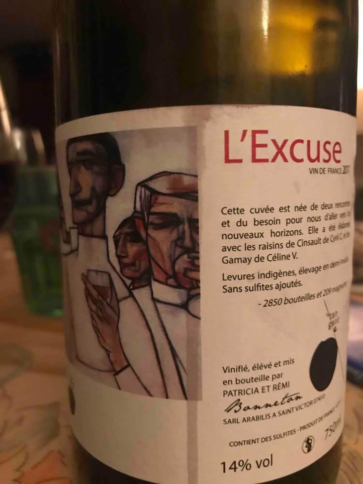 L’Excuse - Domaine de l'Alezan - Remi & Patricia Bonneton 
