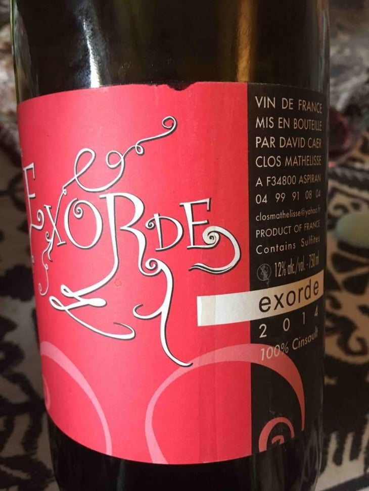 L'Exorde - Clos Mathélisse - David Caer 