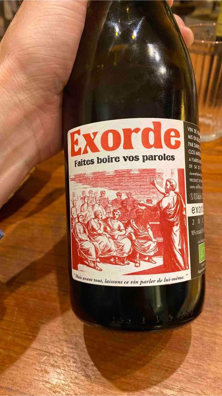 L'Exorde - Clos Mathélisse - David Caer 