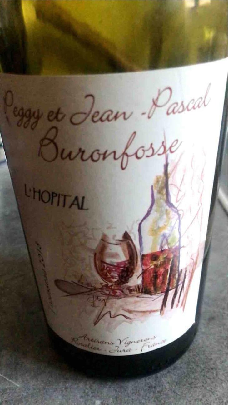 L'Hôpital - Les 3 Savagnin Floraux - Domaine Buronfosse - Peggy & Jean-Pascal Buronfosse 