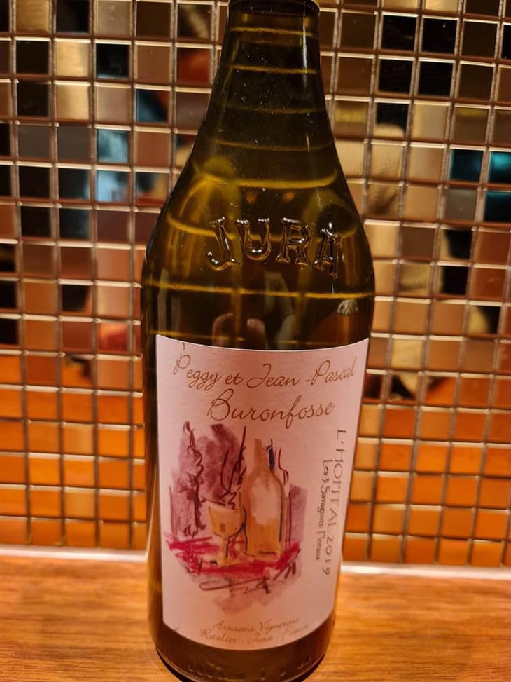 L'Hôpital - Les 3 Savagnin Floraux - Domaine Buronfosse - Peggy & Jean-Pascal Buronfosse 