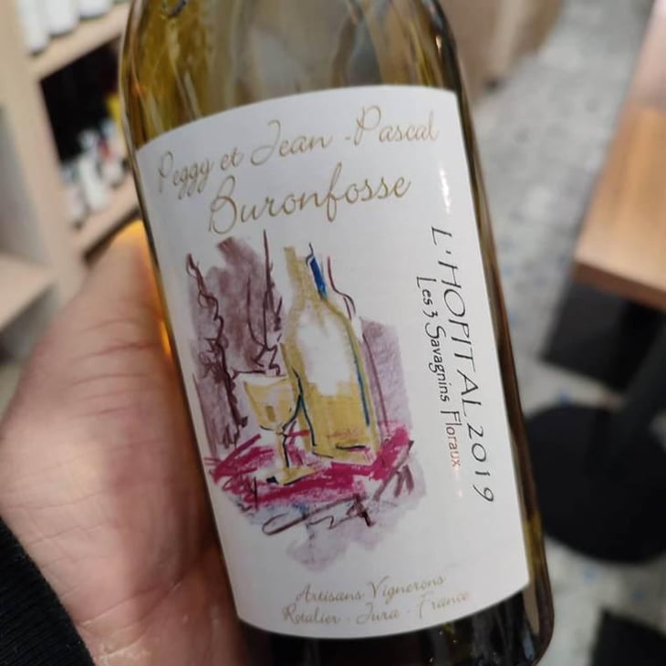 L'Hôpital - Les 3 Savagnin Floraux - Domaine Buronfosse - Peggy & Jean-Pascal Buronfosse 