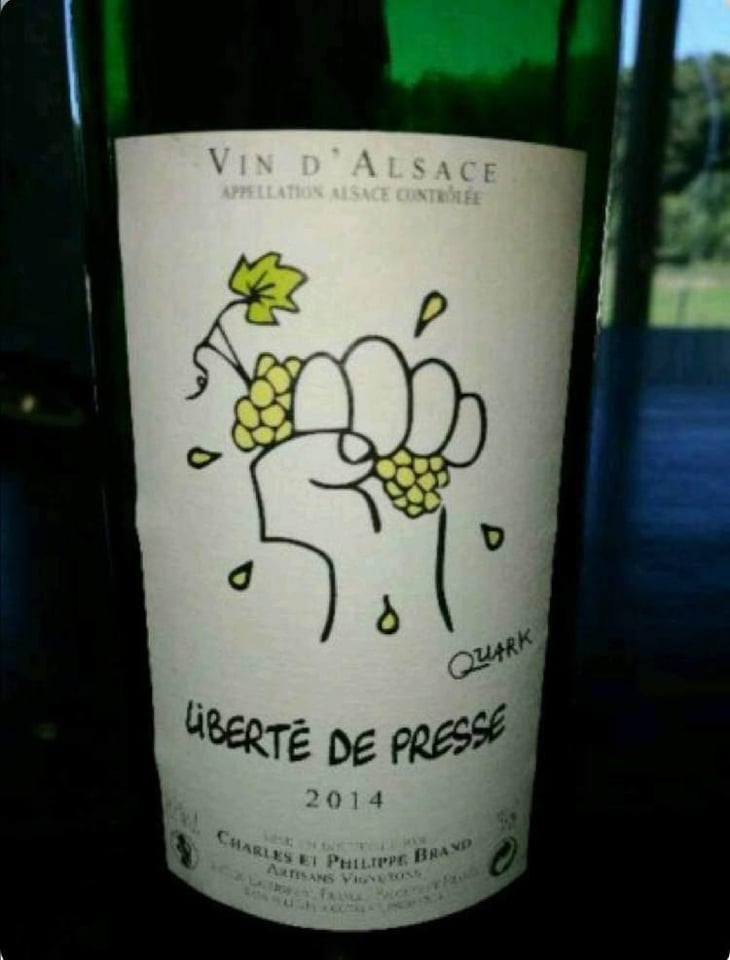 Liberté De Presse - Domaine Brand & Fils - Philippe Brand 