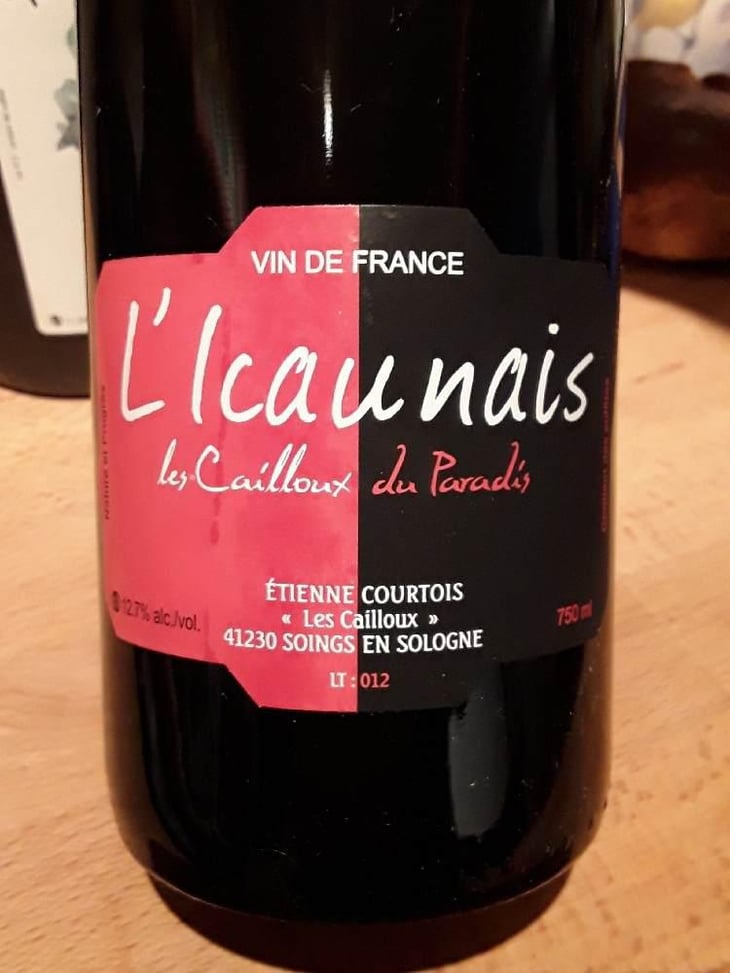 L'Icaunais - Les Cailloux du Paradis - Claude & Etienne Courtois 