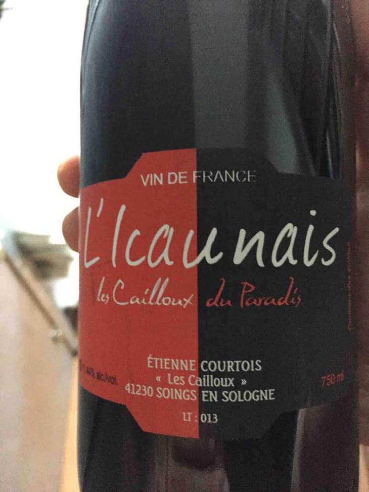 L'Icaunais - Les Cailloux du Paradis - Claude & Etienne Courtois 