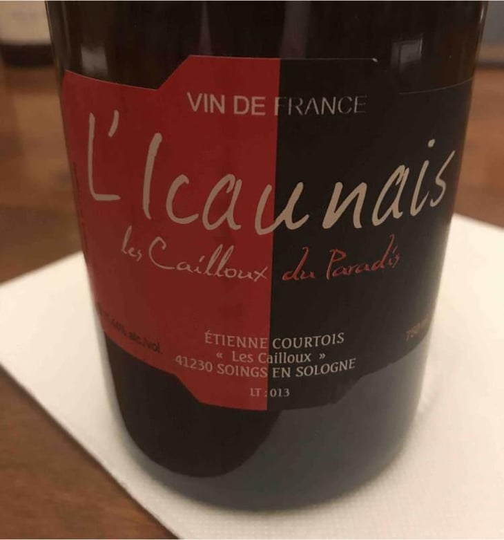L'Icaunais - Les Cailloux du Paradis - Claude & Etienne Courtois 