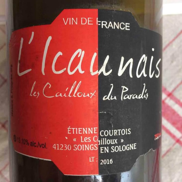 L'Icaunais - Les Cailloux du Paradis - Claude & Etienne Courtois 