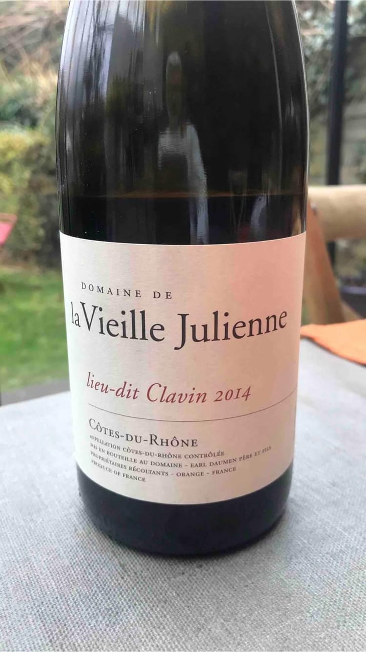 Lieu-dit Clavin - Domaine de la Vieille Julienne - Jean-Paul Daumen 
