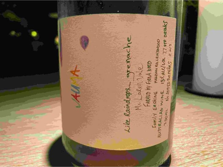 Like Raindrops - Jauma Wine - Denise & James Erskine 