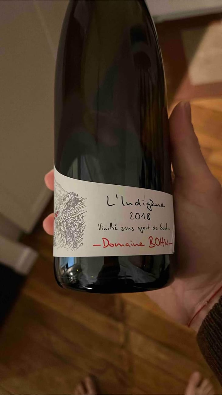 L’indigène - Domaine Bohn - Bernard & Arthur Bohn 