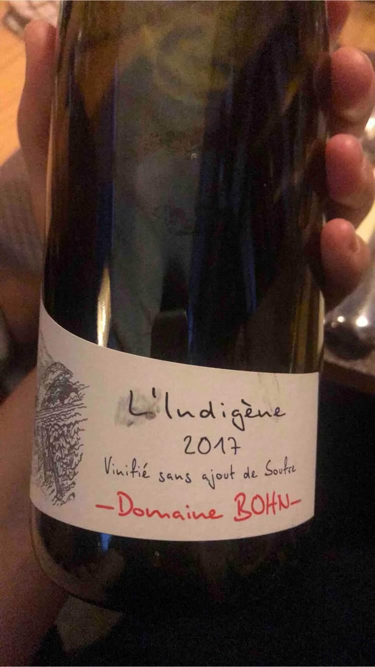 L’indigène - Domaine Bohn - Bernard & Arthur Bohn 
