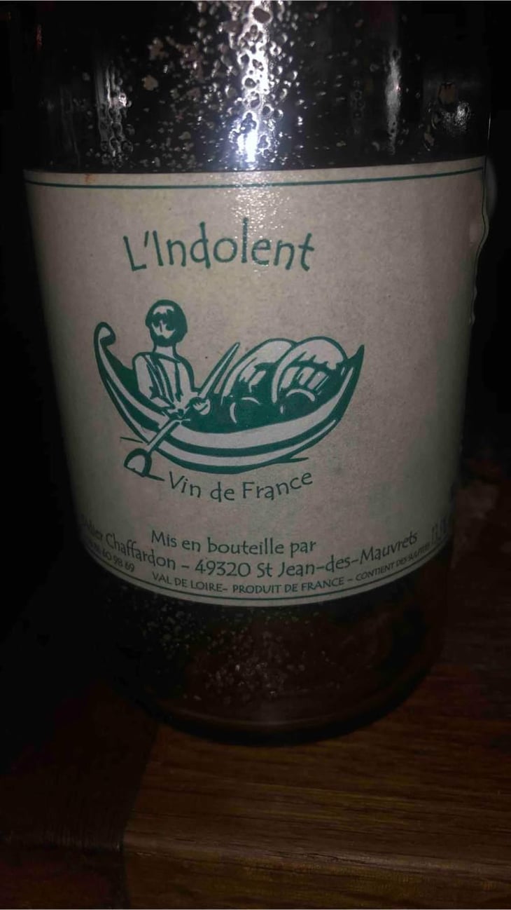 L'indolent - Didier Chaffardon - Didier Chaffardon 