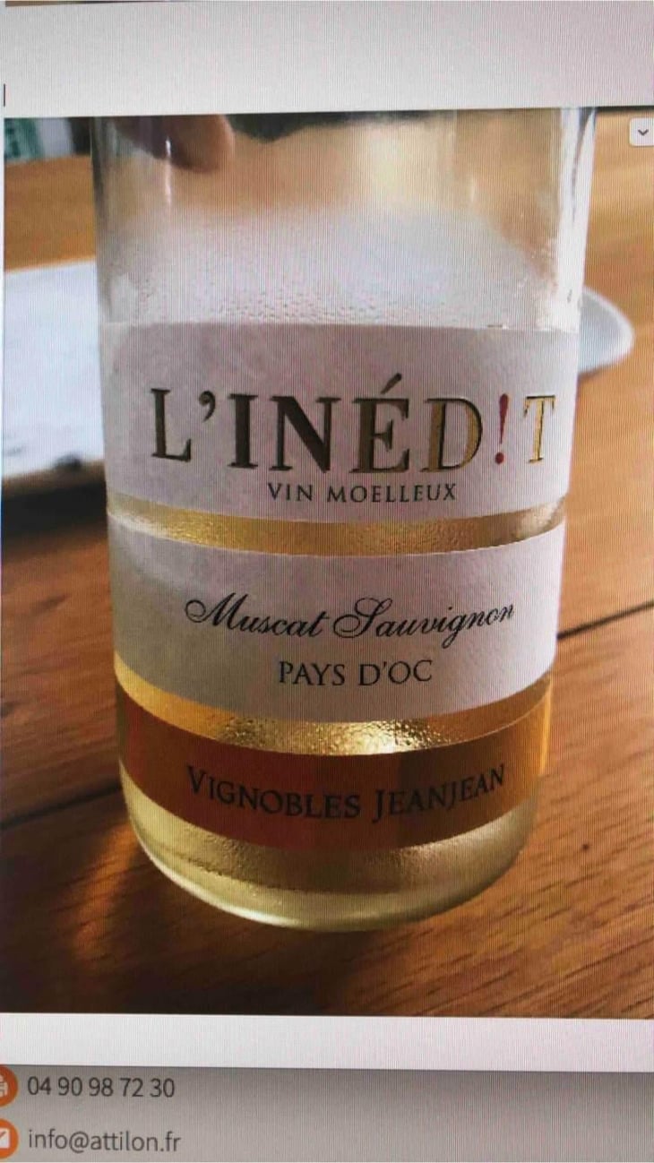 L’inéditt - Mas Neuf - Vignobles JeanJean 