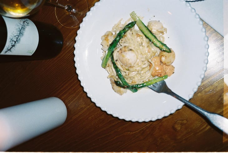 Linguine Aux Saint-Jacques Flambée Au Nouilly-Prat - Safado - 784874