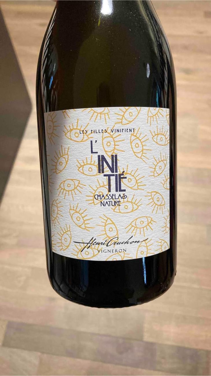 L'Initie - Domaine Henri Cruchon - "Les Filles Vinifient" - Catherine Cruchon-Griggs 