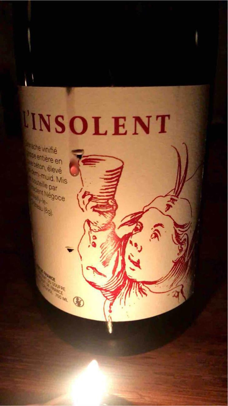 L'Insolent - Chai L'insolent - François Ecot 