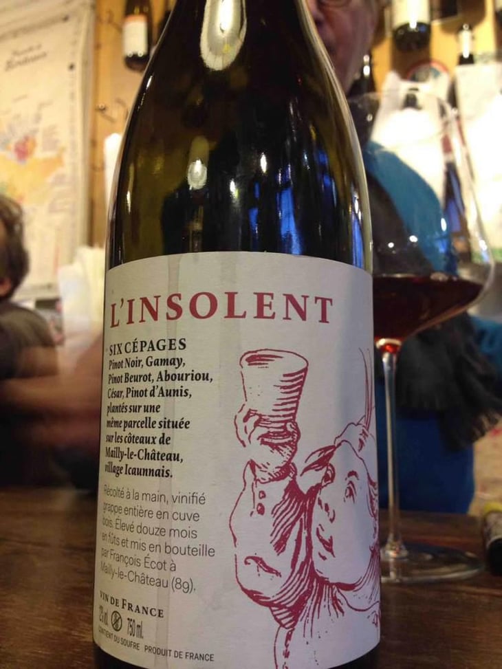 L'Insolent - Chai L'insolent - François Ecot 