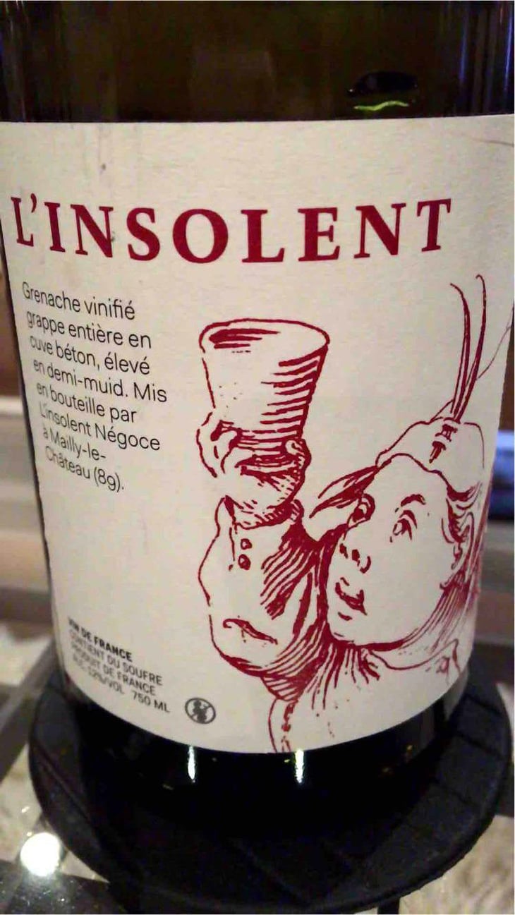 L'Insolent - Chai L'insolent - François Ecot 