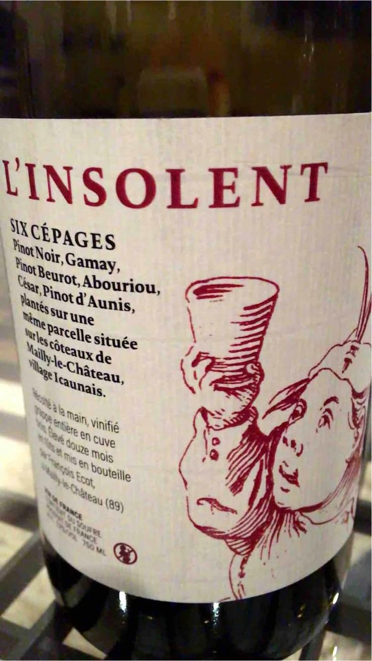 L'Insolent - Chai L'insolent - François Ecot 