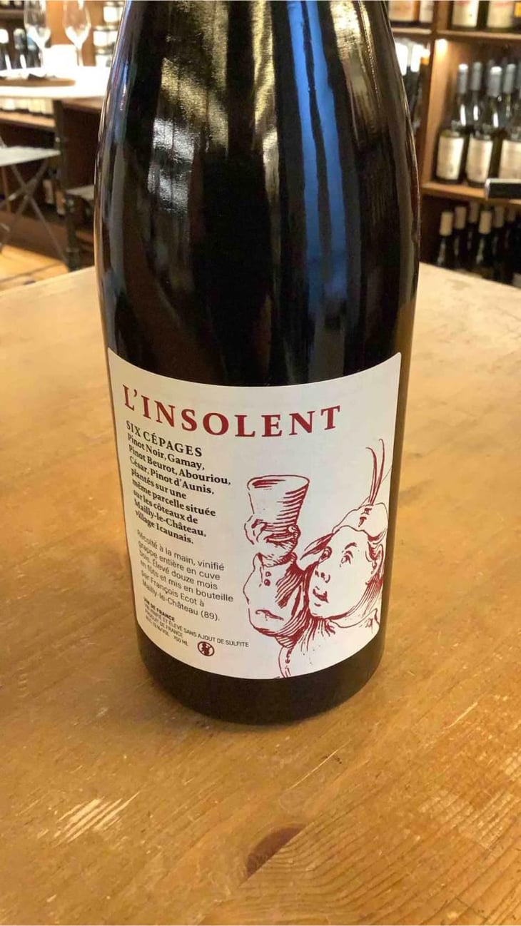 L'Insolent - Chai L'insolent - François Ecot 