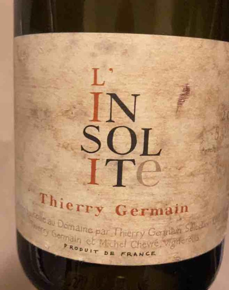 L’insolite - Domaine des Roches Neuves - Thierry et Louis Germain -2016