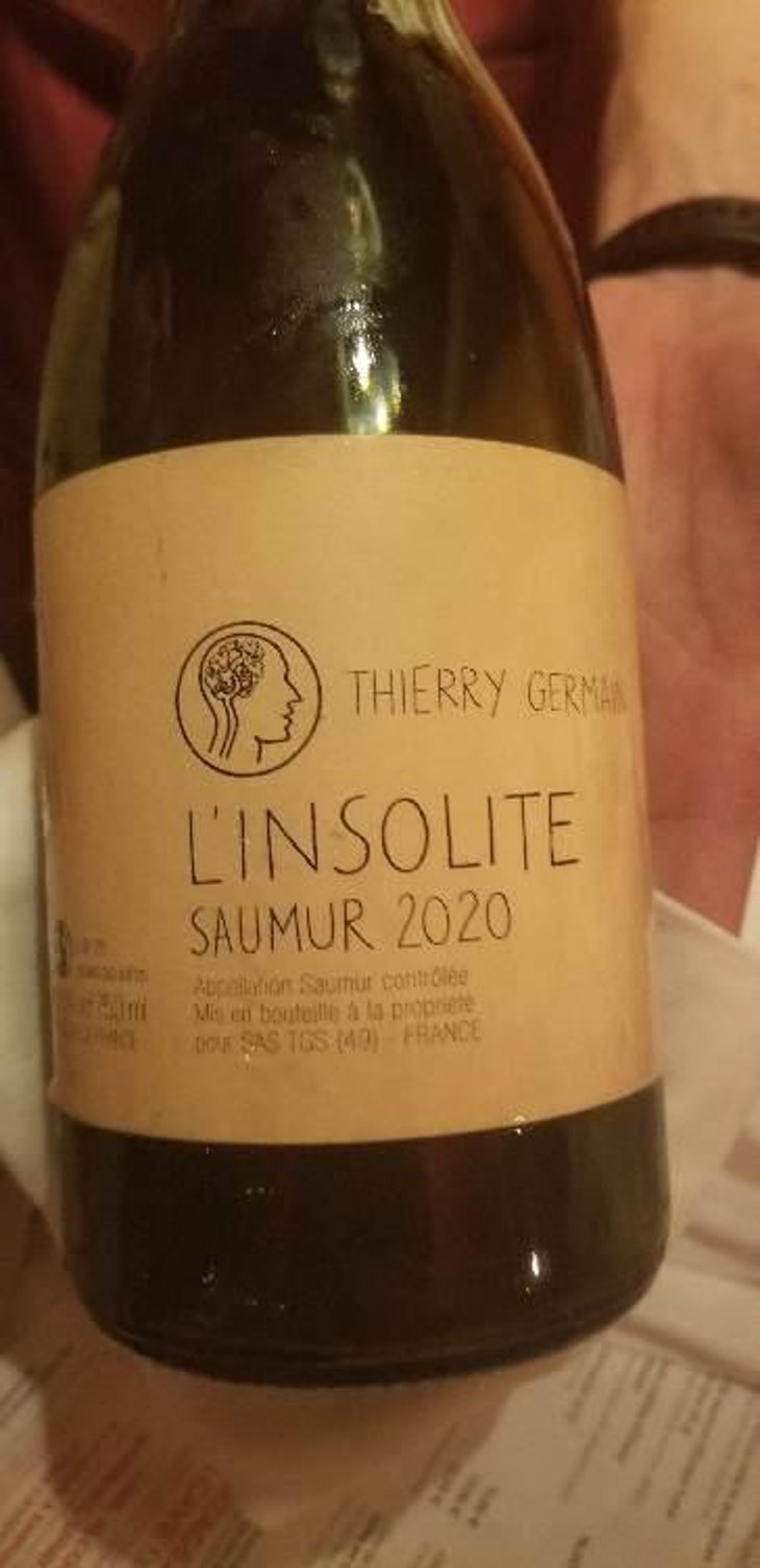 L’insolite - Domaine des Roches Neuves - Thierry et Louis Germain -2016