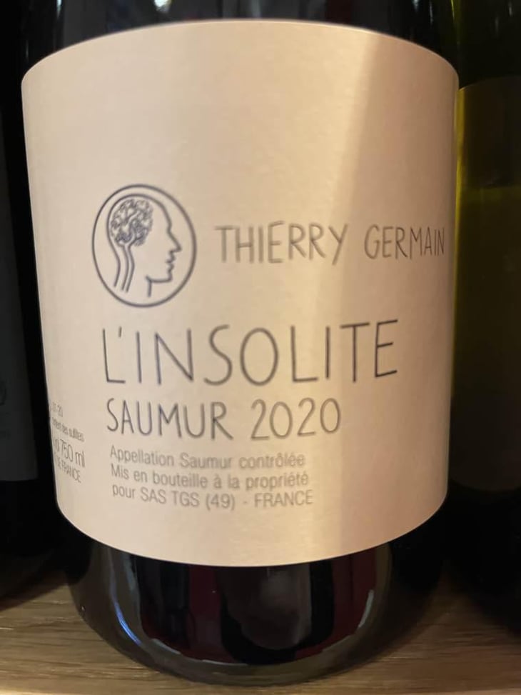 L’insolite - Domaine des Roches Neuves - Thierry et Louis Germain -2016