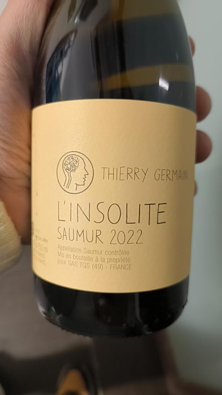L’insolite - Domaine des Roches Neuves - Thierry et Louis Germain -2016