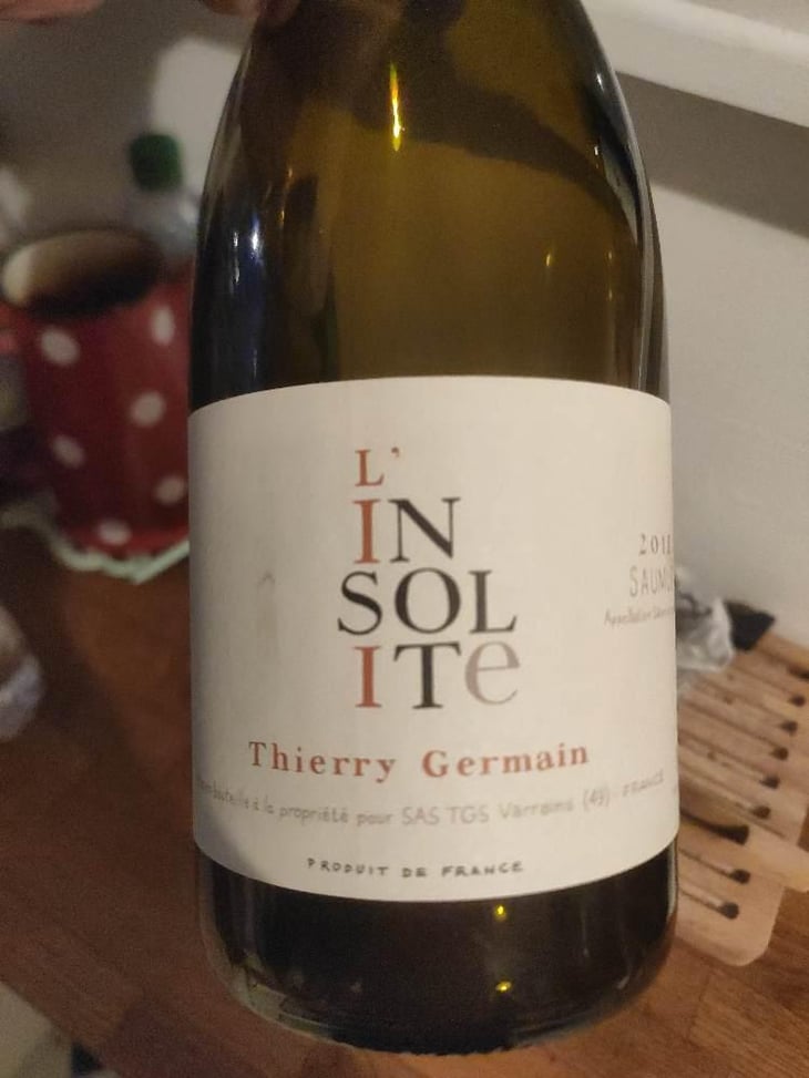 L’insolite - Domaine des Roches Neuves - Thierry et Louis Germain -2016