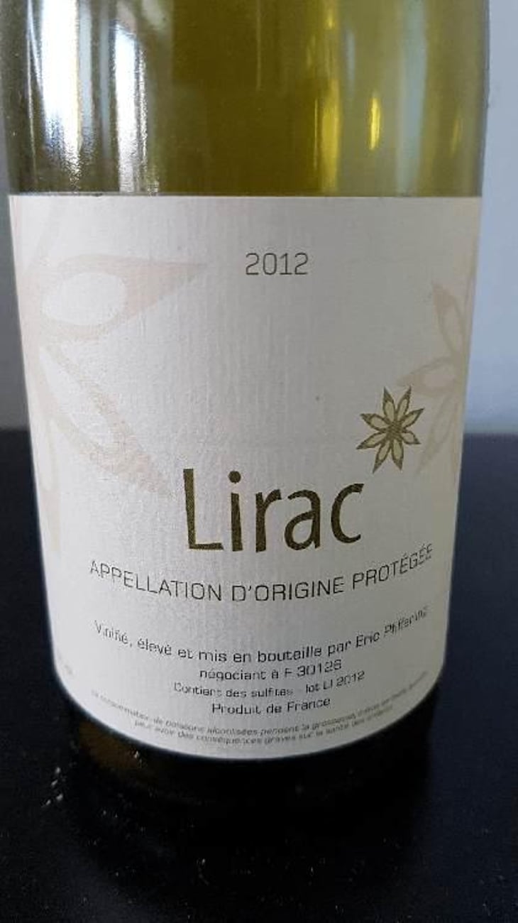 Lirac - Blanc - L'Anglore - Éric, Thibault & Joris Pfifferling 
